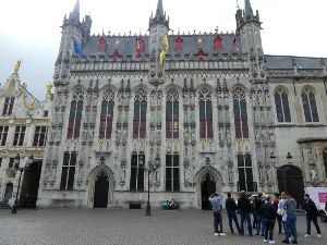 Bruges City Hall (Construction started 1376).