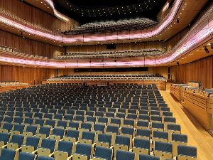 Main Theatre in the Glasshouse seating 1,700.