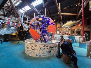 Maritime Museum, St. Helier, Jersey. The museum located in five 19th century cast-iron structured warehouses opened in 1997.