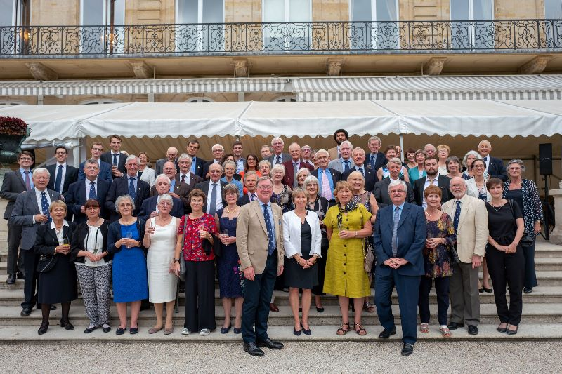 Reception at the British Embassy in Paris