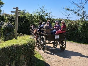 Sark Carriages based at Le Grand Fort Farm at the north end of the island originally started in the late 1700s.