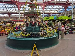 St. Helier Central Market - Jersey's Fruit, Vegetable and Flower Market opened in 1882.