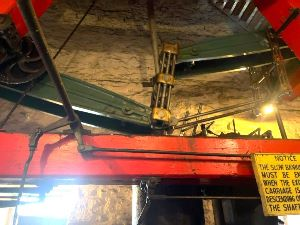 The Winding Engine at the Beamish Museum erected from a nearby colliery is one of the eponymous Durham Winders. A vertical single steam cylinder 24" dia. by 60" engine with Z-link (shown in photograph) parallel motion credited to Phineas Crowther. The engine was built in 1855 by J & G Joicey.
